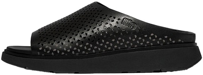 fitflop 男士 Gen FF 沖孔皮革拖鞋