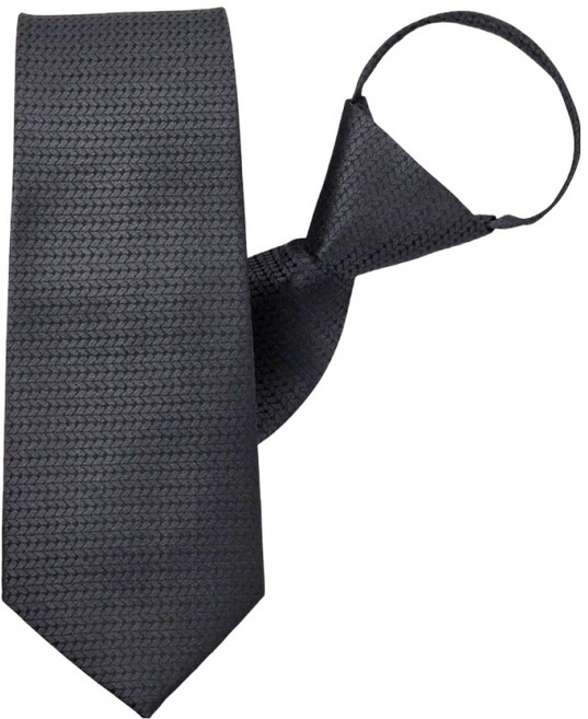 엘르 옴므 패션 자동 지퍼넥타이 발리