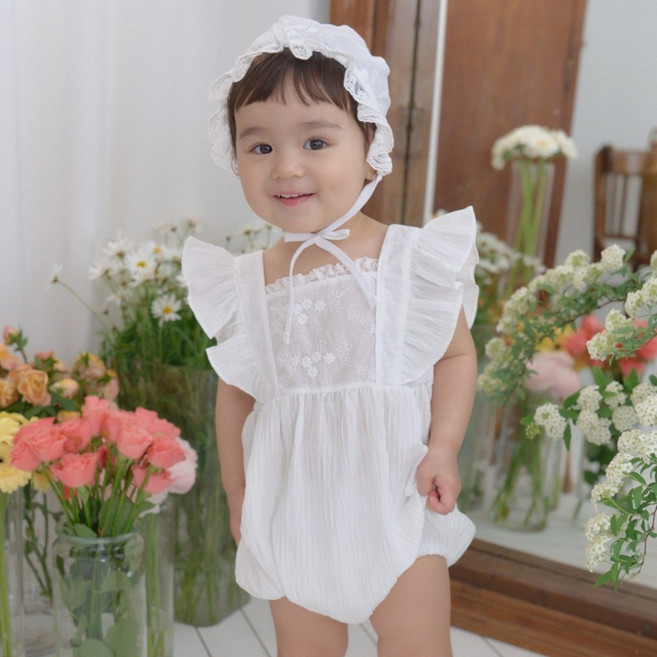 베베나인 유아용 도로시 프릴 슈트