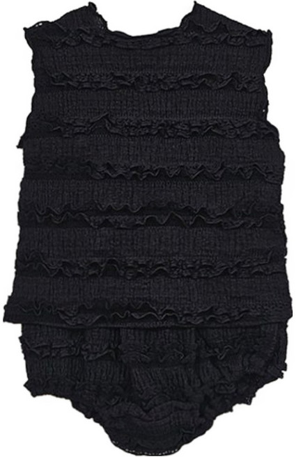 베베나인 유아용 루루 블루머 상하의 세트