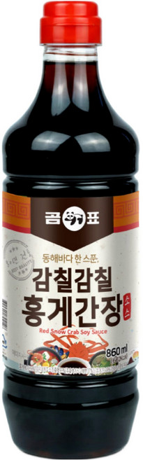Gompyo 감칠감칠 홍게간장 소스, 1개, 860ml