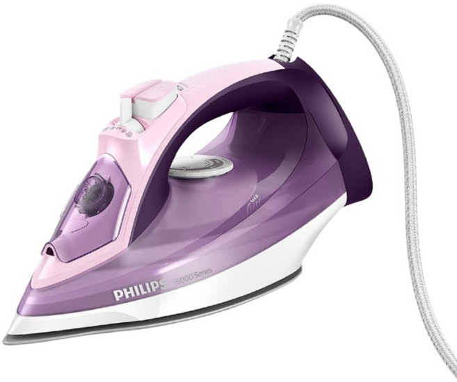 PHILIPS 飛利浦 蒸氣電熨斗, 紫色, DST5030