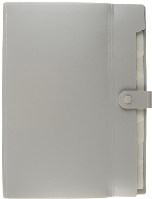 아이메이트 아코디언 8칸 파일 폴더 A4, 그레이, 1개