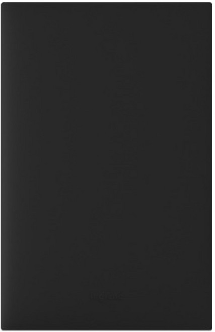 르그랑 아펠라 SIMPLE 1개용 맹플레이트 커버 블랙, 1개