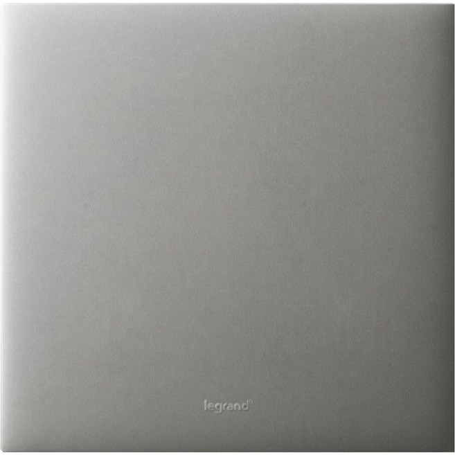 르그랑 아펠라 SIMPLE 2개용 맹플레이트 실버, 1개