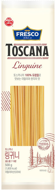 오뚜기프레스코 토스카나 링귀니, 500g, 1개