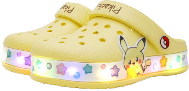 SHOELAMODE CH POCKET PIECE 側邊發光涼鞋