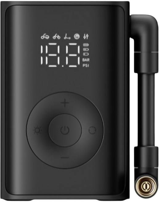 mijia 米家 便攜打氣機, 黑色, 1個