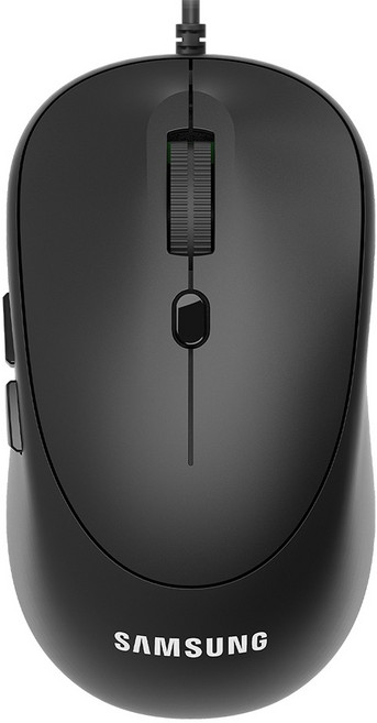 삼성전자 저소음 유선 마우스, 블랙, SM-U2100QB