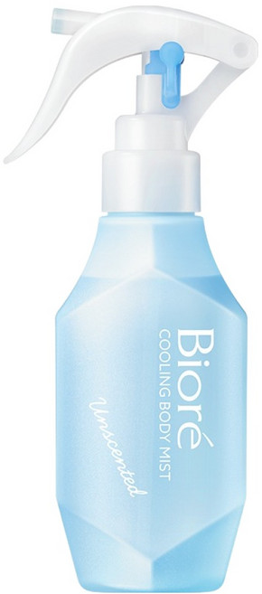Biore 蜜妮 涼感身體噴霧 無香, 1個, 120ml