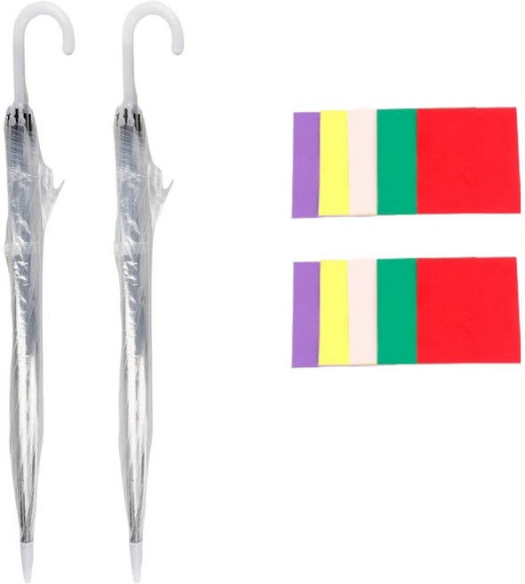 (주)유니아트 우산꾸미기, 도형, 2개