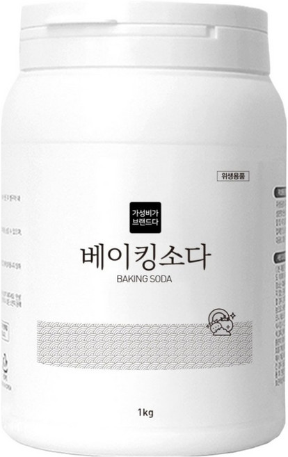 가성비가브랜드다 용기형 베이킹소다, 1kg, 1개