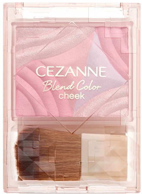 세잔느 블렌드 컬러 치크 02 무드핑크, 1개