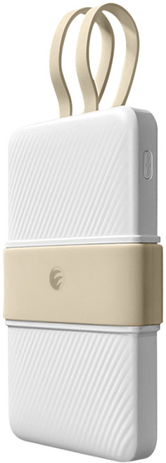 OWEIDA 歐威達 雙線行動電源 10000mAh Type-C/Lightning/Type-A, 奶茶色, PPL-150