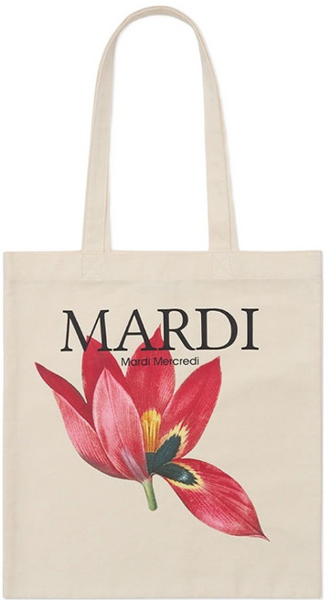 Mardi Mercredi CANVAS BAG LILIES 03