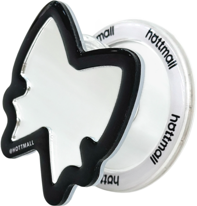 hottmall MagSafe 蝴蝶結鏡面壓克力手機支架