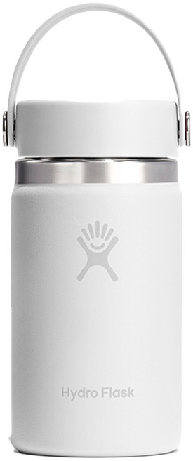 하이드로플라스크 와이드 플렉스캡 텀블러, 화이트 뉴, 354ml, 1개
