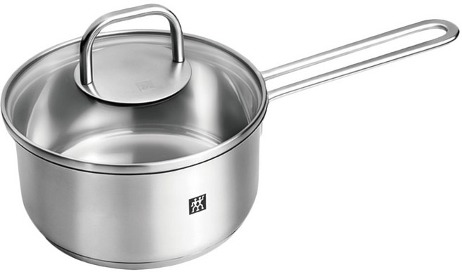 ZWILLING 雙人 Twin Nova Plus 不鏽鋼單柄湯鍋 含蓋, 銀色, 1個, 16cm
