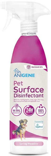 ANIGENE 寵物環境專用 3合1除臭抗菌清潔噴劑, 1個, 750ml