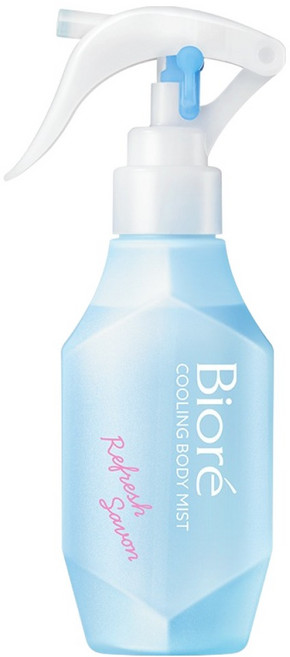 Biore 蜜妮 涼感身體噴霧 皂香, 1個, 120ml