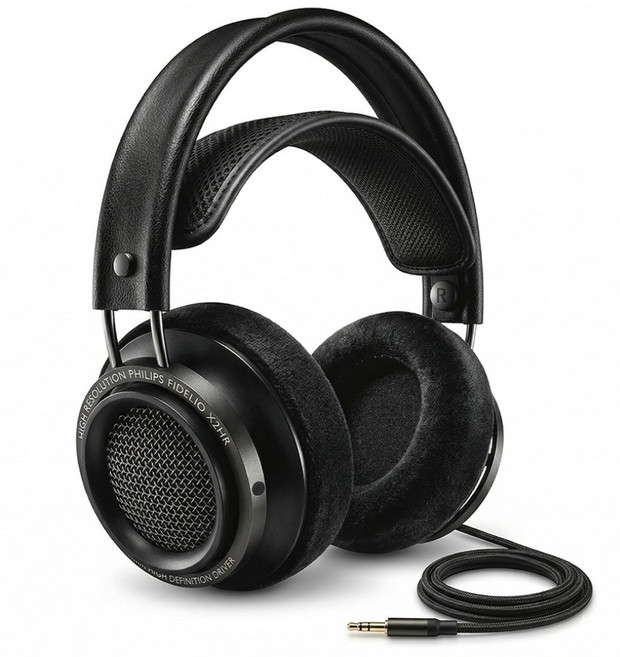 PHILIPS 飛利浦 Fidelio 開放式頭戴式耳機, 黑色, X2HR