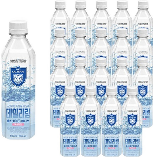 8위 - 데일리링 울산 HD FC 에디션 복숭아맛, 20개, 500ml