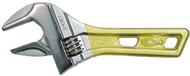 LOBSTER 短版活動扳手 YELLOW UM-48SY, 1個
