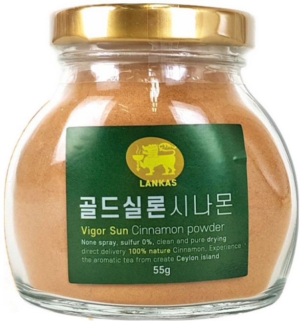 랑카스 골드 실론시나몬 파우더, 55g, 1개