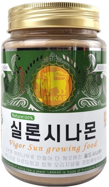 랑카스 골드 실론 시나몬 가루, 200g, 1개