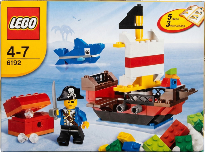 LEGO 6192 Creator 海盜組裝套組, 1個