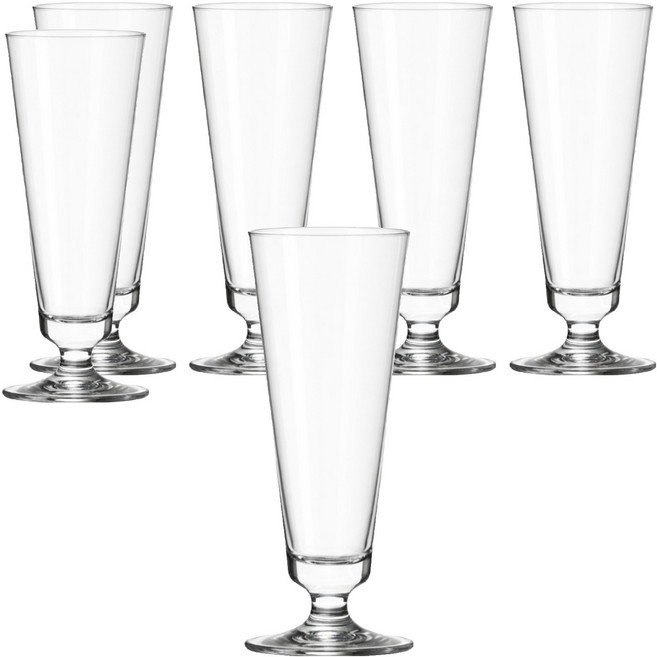 LUCARIS CLASSIC系列 無鉛水晶啤酒杯 6個裝, 1套