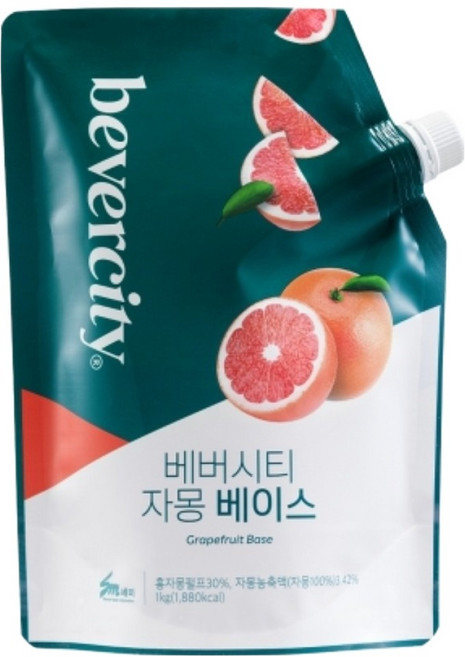 베버시티 세미 자몽 베이스, 1kg, 1개