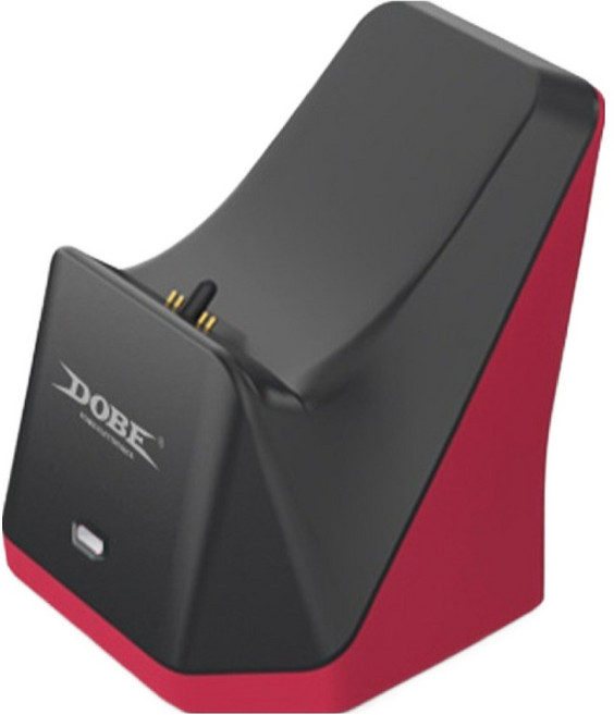 DOBE PS5 듀얼센스 고속 충전독 스탠드 거치대, 스타레드, 1개