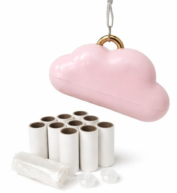 이고다 롤픽 휴대용 미니 돌돌이 반영구 클리너 리필테이프 10p C427 핑크, 1개