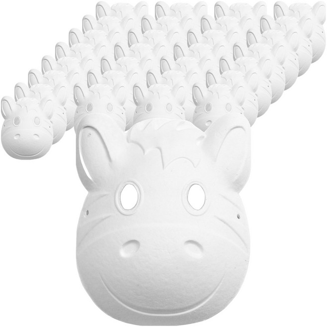 minhwashop 紙面具製作 馬 UDOPP0014