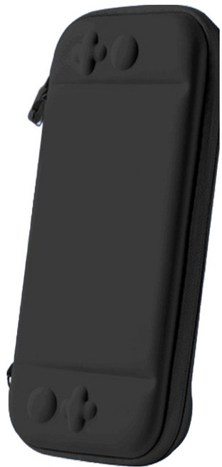 호후 닌텐도 스위치2 휴대용 슬림 파스텔 스윗파 파우치, 블랙, 1개