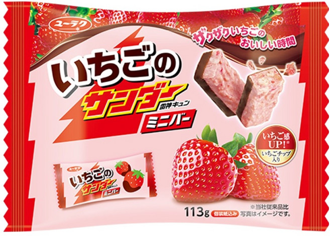 유라쿠세이카 미니바 딸기, 113g, 1개