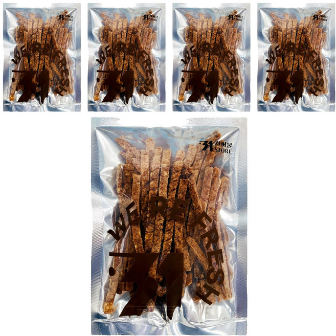 31건어물 치즈 오징어 육포, 5개, 100g