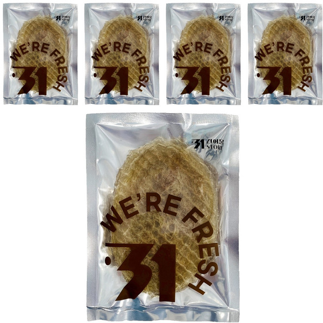 31건어물 순살 곰치포, 5개, 170g(대, 5장)