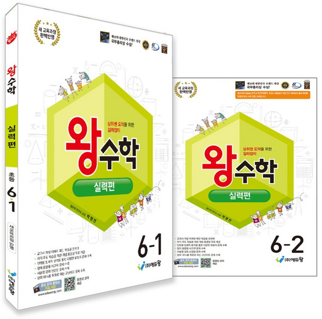 eduwang 2022 王數學實力 6年級全書 1.2學期 + 數學概論 修訂教育課程
