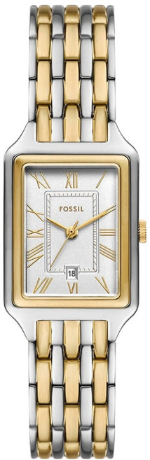 FOSSIL 女款 Raquel 方形金屬手錶 ES5368