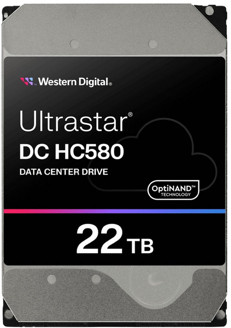 Western Digital 威騰 Ultrastar SAS 5年保固 HDD, 22TB, DC HC580
