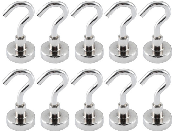 풀컬러 네오디움 고리자석 16mm 10p 세트, 1세트