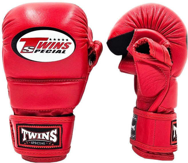 트윈스스페셜 GGL14 스파링 MMA 글러브 양손착용, 레드, 1개