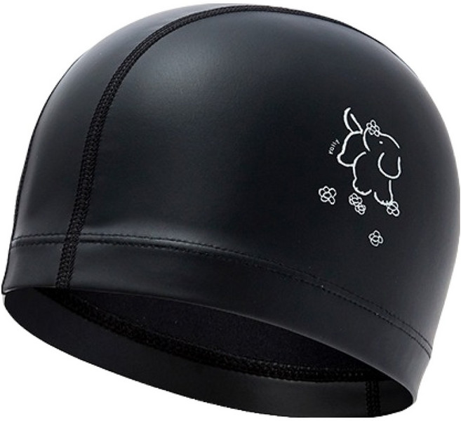 랠리 강아지와 꽃 코팅수모 RRUC510, BLACK, 1개