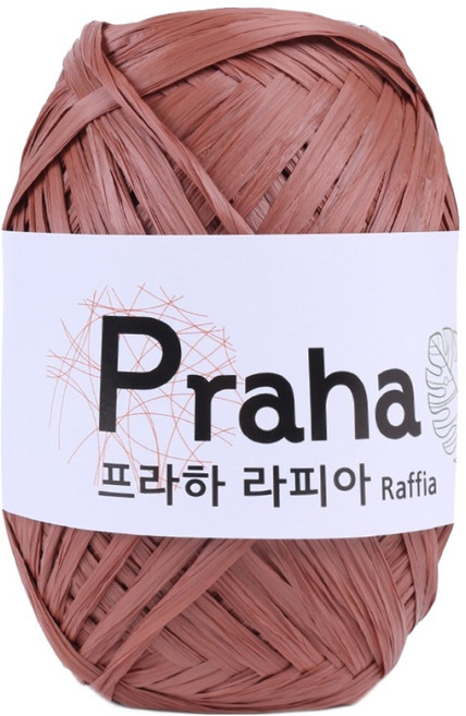 마마니트 프라하 뜨개실, 09 레드브라운, 1개