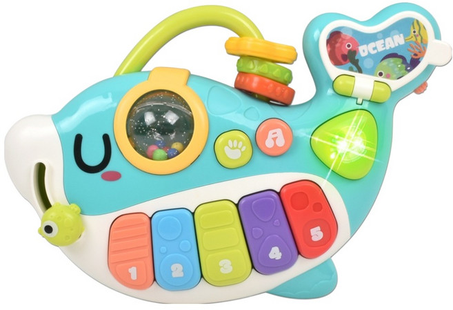 휴대용 멀티 피아노 503-45, 큐티 돌고래, 1개