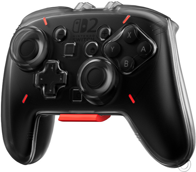 호후 닌텐도 스위치2 프로콘2 하드 풀커버 케이스 프로쉴, 투명블랙, 1개