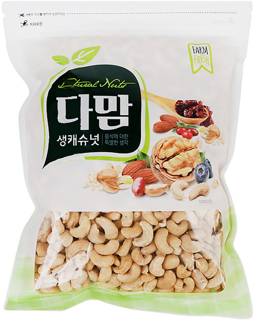 다맘 생캐슈넛, 1kg, 1개