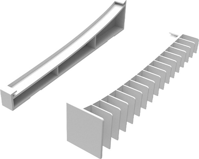 호후 PS5 플스5 수평 가로 거치대 스탠드 받침대 눕스탠 세트, 화이트, 1세트